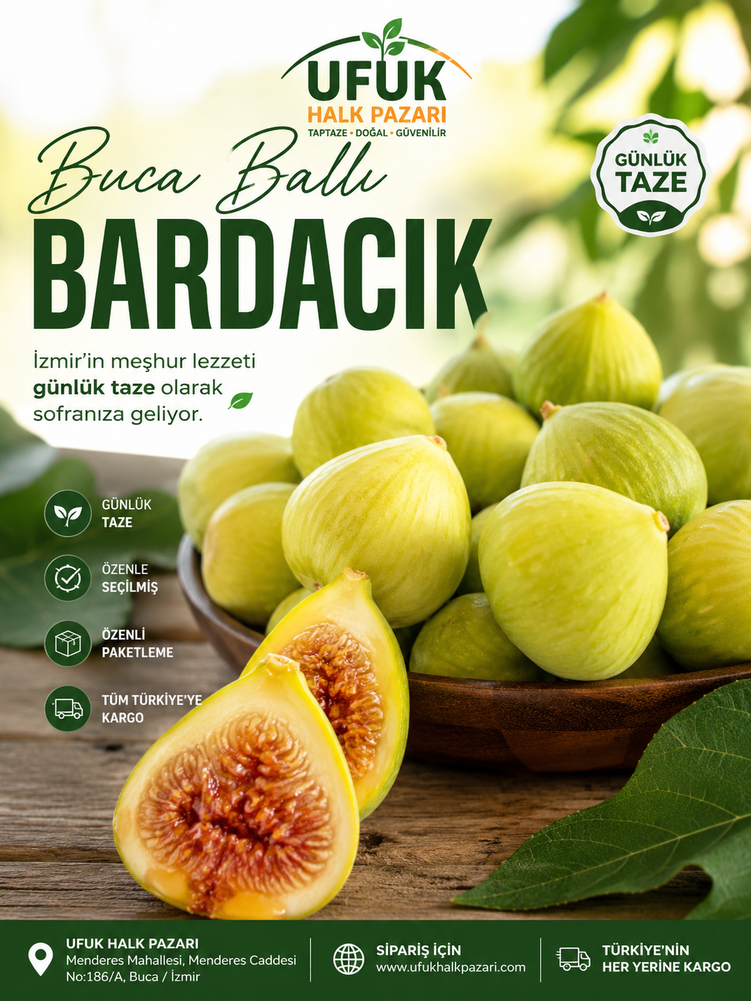 Ballı Buca Bardacığı | Günlük Taze Toplama | 1 Kg